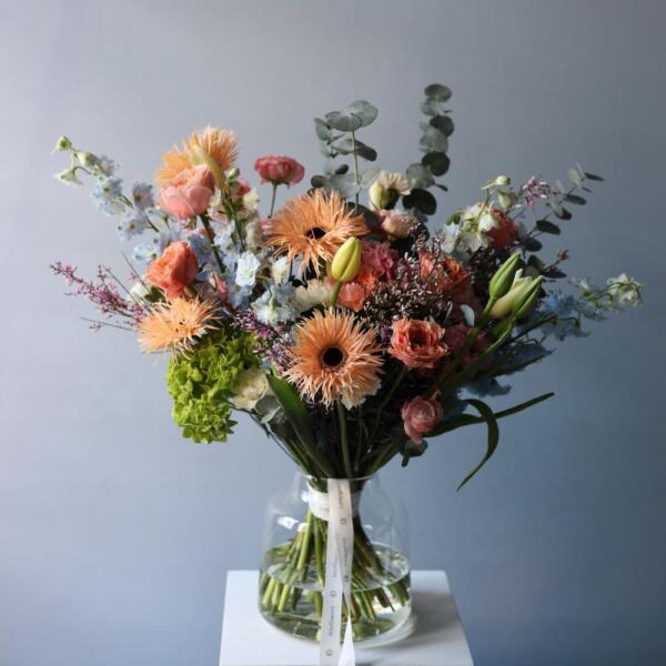 Flower subscription "Bunch" (4 deliveries) - Размер XL