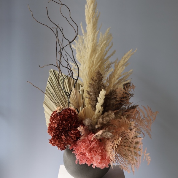 Preserved Flower Arrangement Sunset in the Savannah