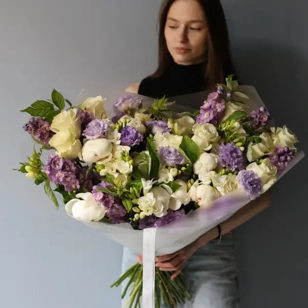 Lavender signature bouquet - Размер L