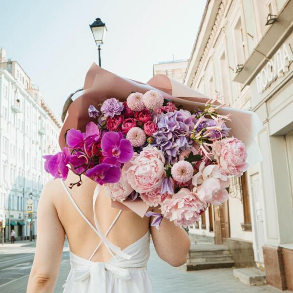 Signature bouquet Hot July -  Размер L