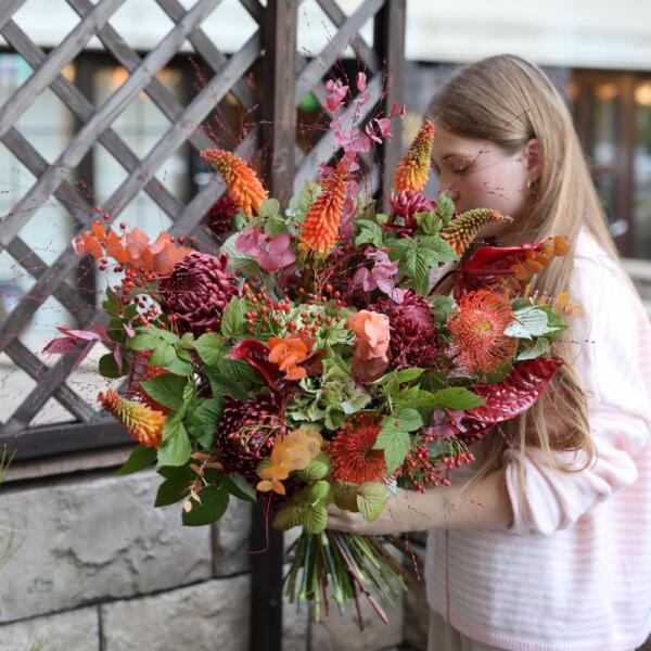 Autumn signature bouquet - Размер L