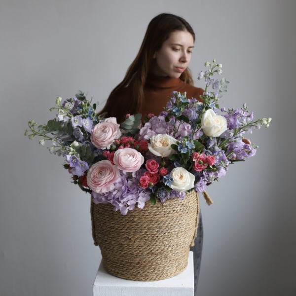 Watercolor Signature basket - Размер L