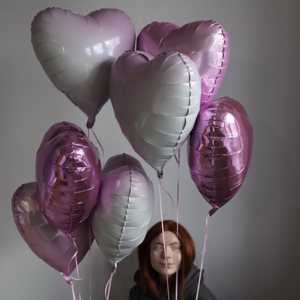 Set of balloons "Hearts"