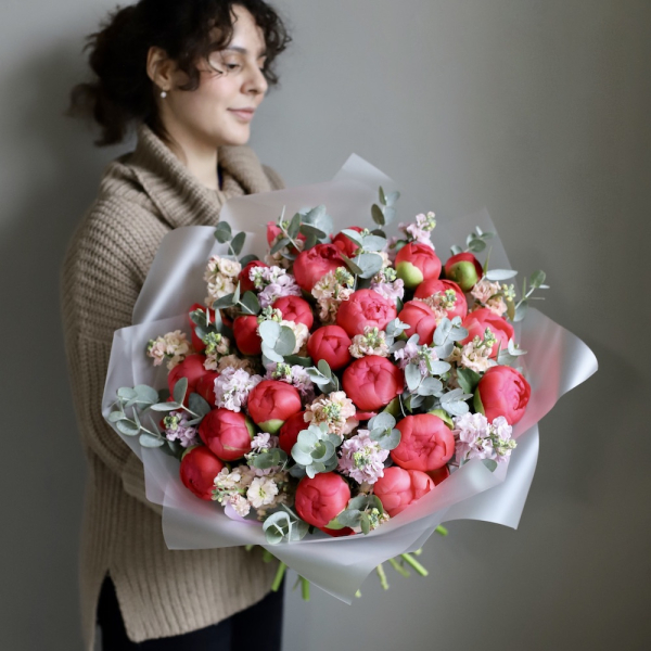 Peony with Stock - Размер XL