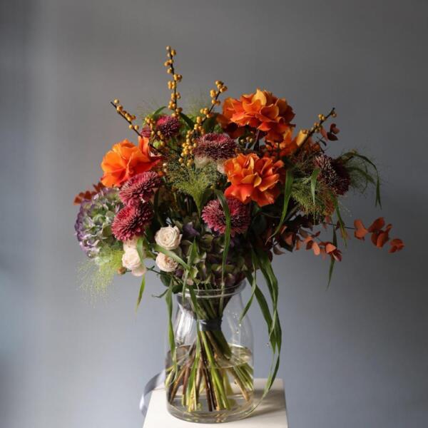 Flower subscription "In a vase" (4 deliveries) - Размер L