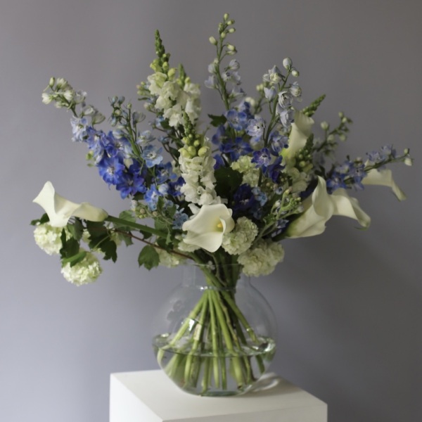 Flower subscription "In a vase" (4 deliveries) -  Размер L 