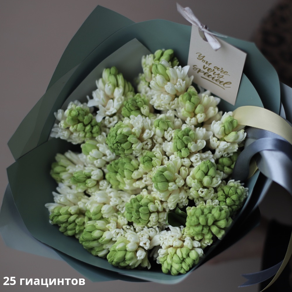 White Hyacinthus White Hyacinthus - 25 гиацинтов