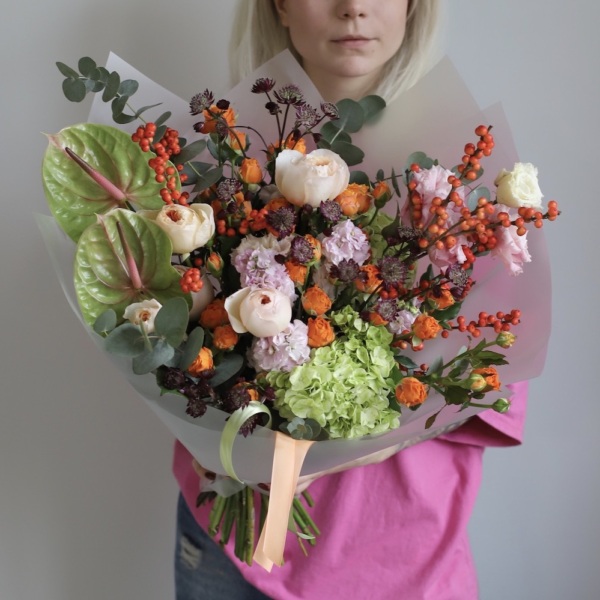 Autumn signature bouquet - Размер M