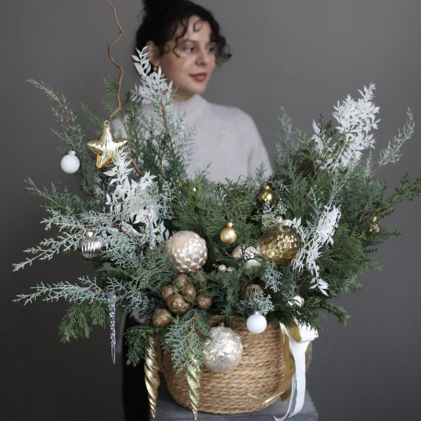 New Year basket “Champagne splash”