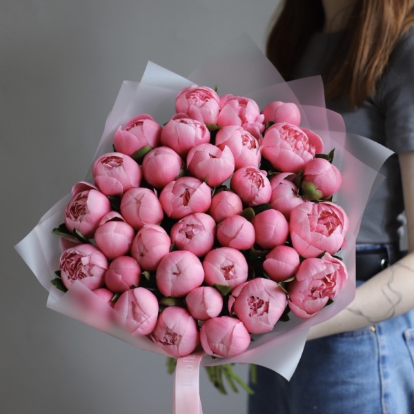 Salmon Peony - 35 пионов