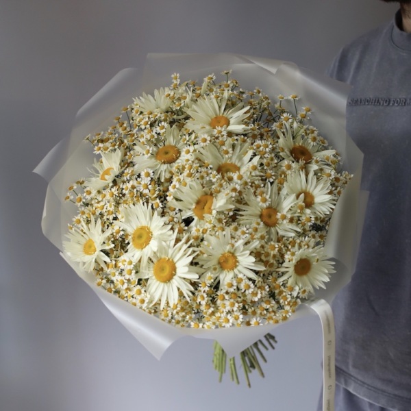 Bouquet of large and spray Chamomile - Размер S