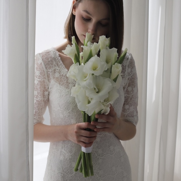 Bridal bouquet of Gladiolus - Размер S