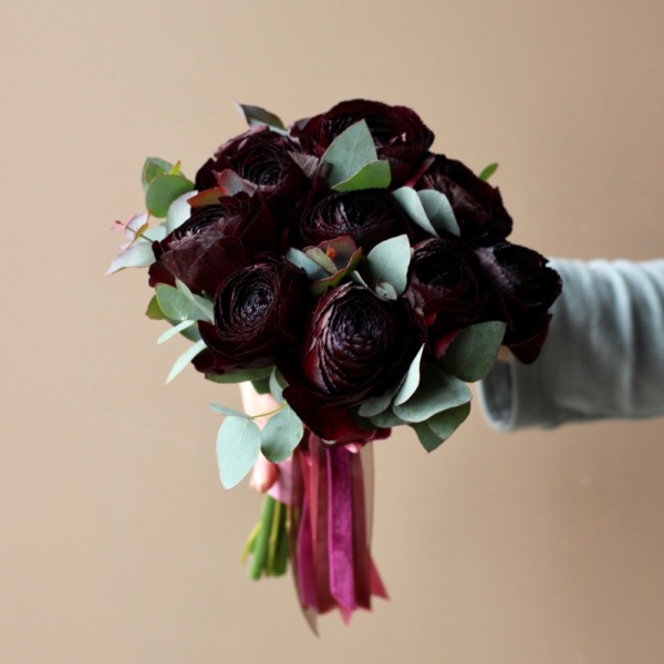 Bridal bouquet of ranunculus - Размер S