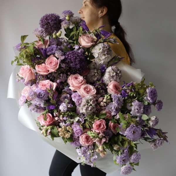 Lavender signature bouquet -  Размер XL 