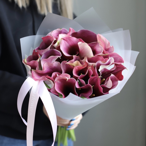 Mixed color Calla Lilies - 29 калл 