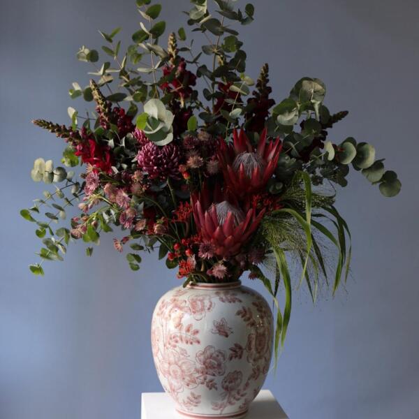 Flower subscription "Long-lasting" (4 deliveries) - Размер XL