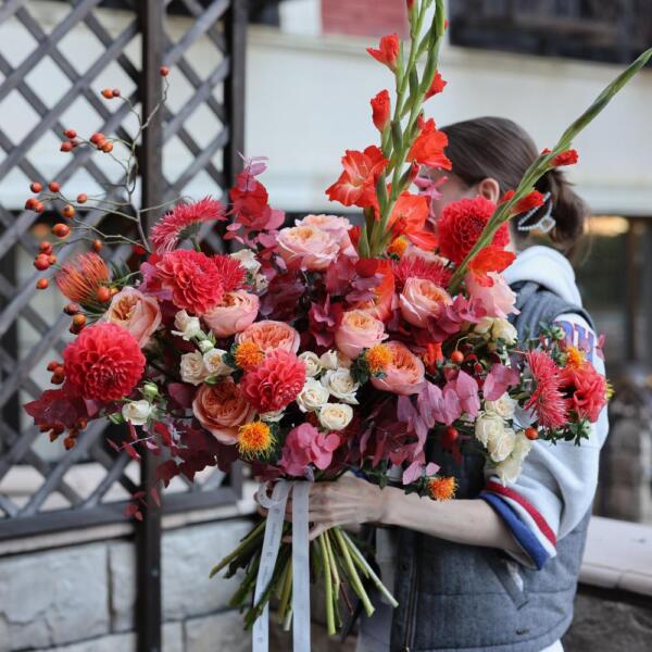 Autumn signature bouquet - Размер L