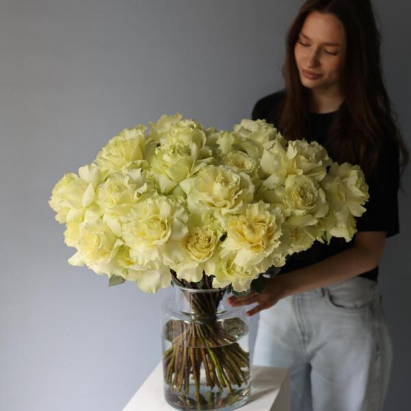 Flower subscription "Mono in a vase" (4 deliveries) - Размер 2XL