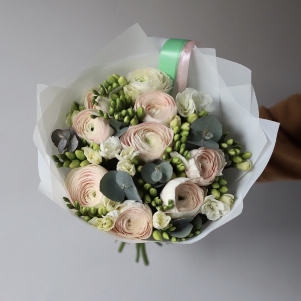 Ranunculus with Freesia - Размер S 