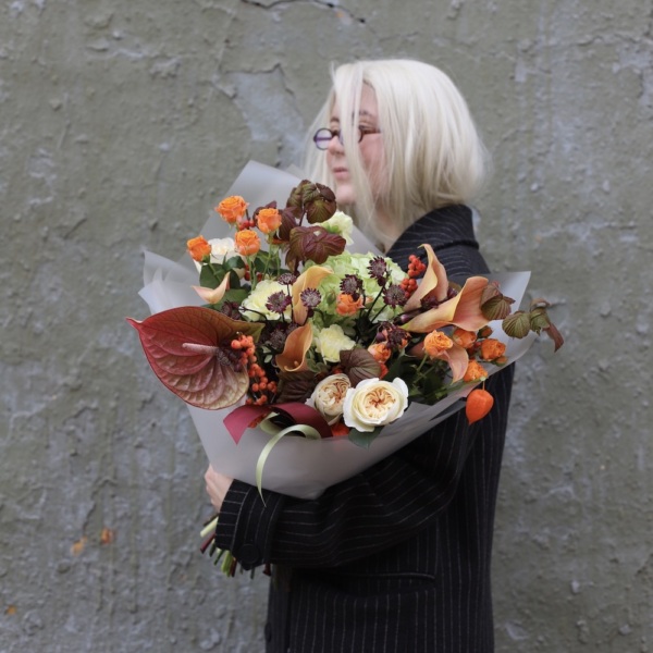 Autumn signature bouquet - Размер M