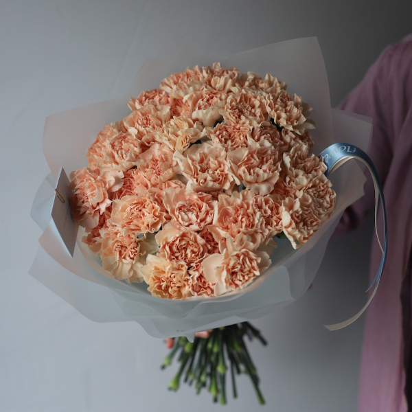 Peachy Carnations - 39 гвоздик
