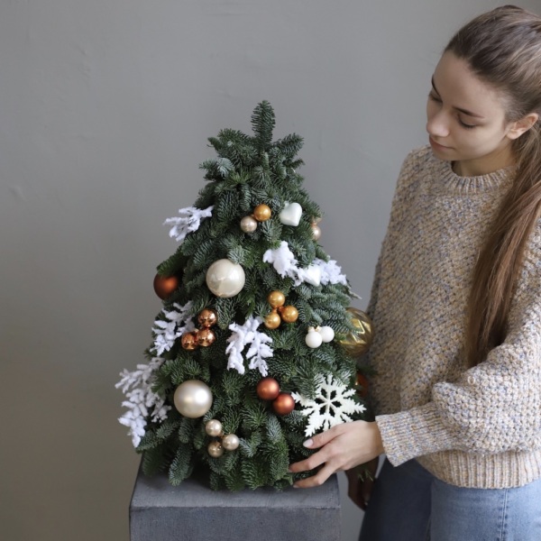 Christmas Tree 'Tangerine pie'  -  55 см 