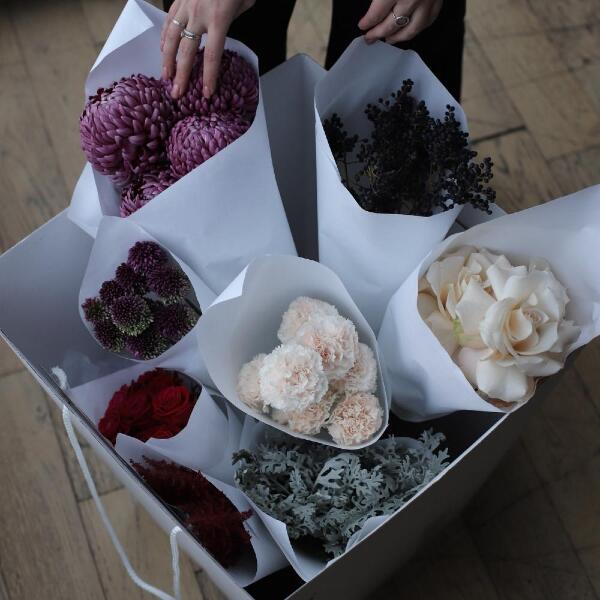 Flower subscription "DIY" (4 deliveries) - Размер ХL