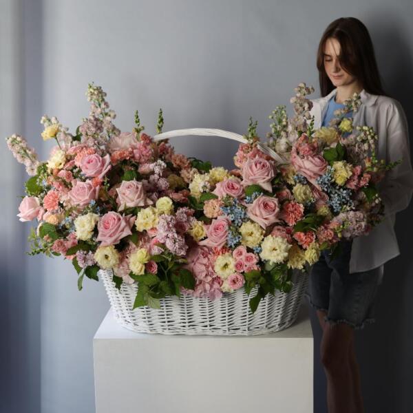 Pink Signature basket - Размер 3XL