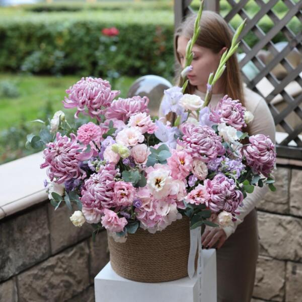 Lavender Signature basket -  Размер M