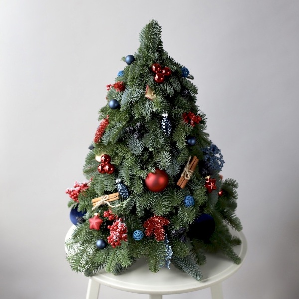 Mini Christmas Tree 'Strawberry' -  55 см 