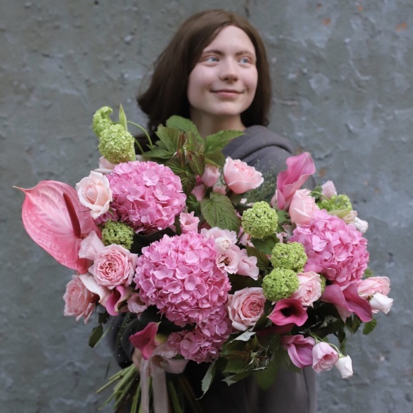 Pink signature bouquet - Размер XL