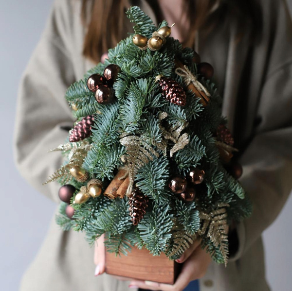 “Mini Christmas Tree 'Coffee with cinnamon'”