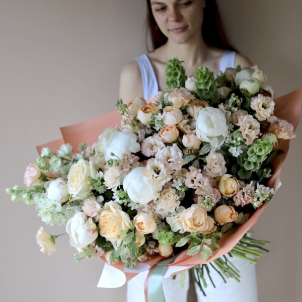 Peachy signature bouquet - Размер XL