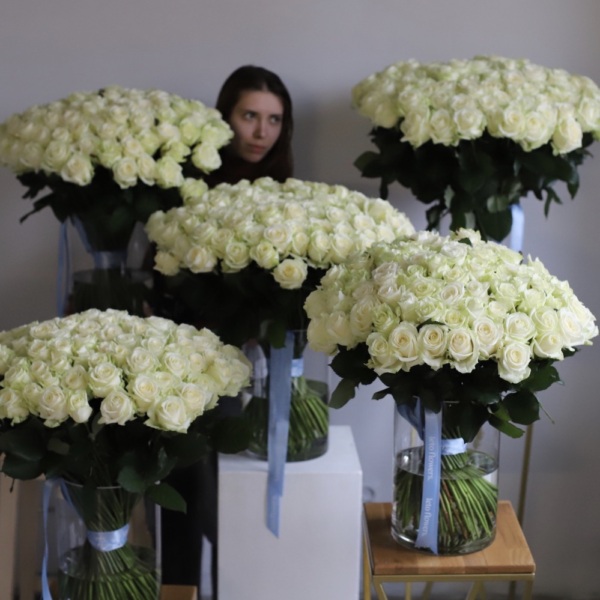 Flower set "For someone who is really in love" - Размер S