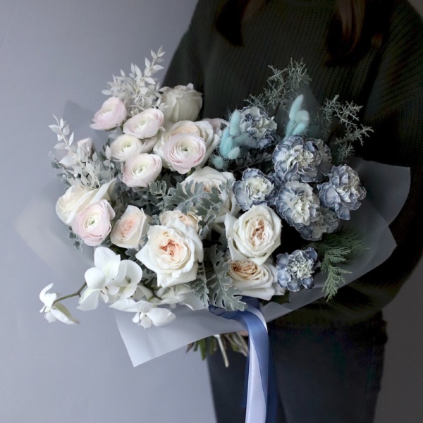 Winter signature bouquet Arctic - Размер L