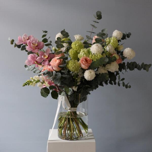 Flower subscription "Bunch" (4 deliveries) - Размер XL