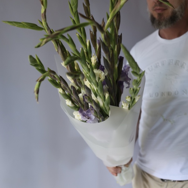 Mixed color Gladiolus - 19 гладиолусов