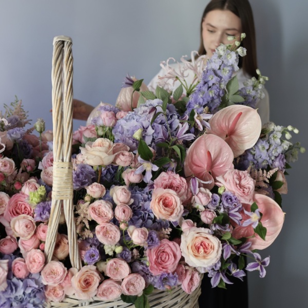 Lavender Signature basket - Размер между 5XL и 6XL
