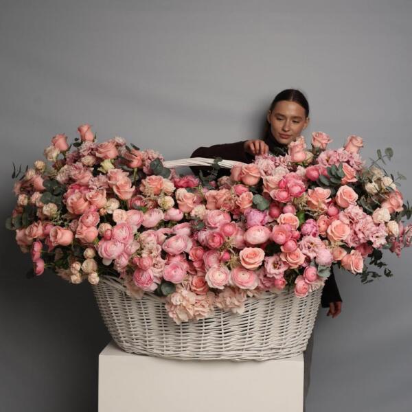 Pink Signature basket - Размер 6XL