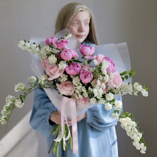 Bouquet "The blooming garden" Bouquet "The blooming garden" -  Размер M