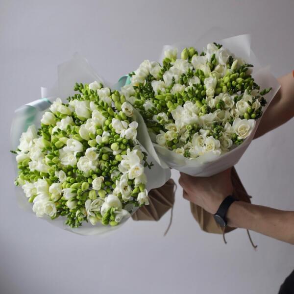 White Freesia - 75 фрезий