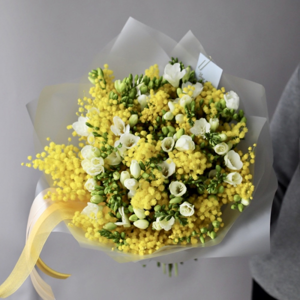 Mimosa with Freesia - Размер M