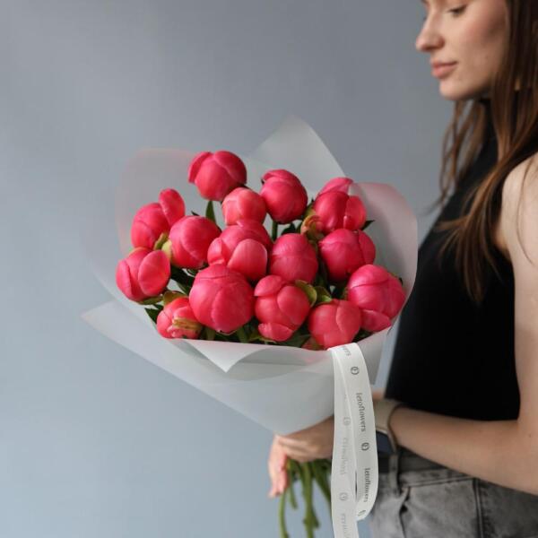 Coral Peony - 15 пионов