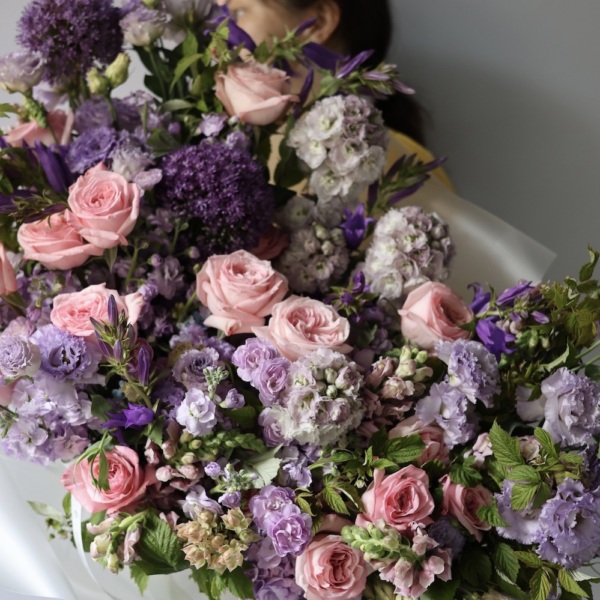 Lavender signature bouquet - Размер XL