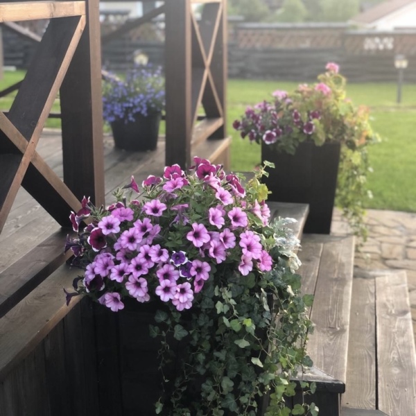 Оформление веранды