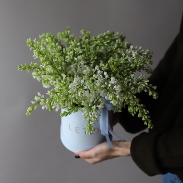 Lilac in a hat box - Размер S