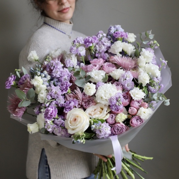 Lavender signature bouquet - Размер L