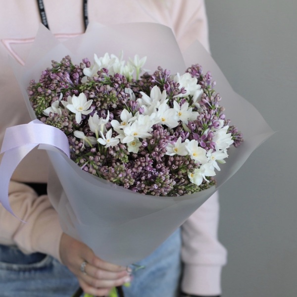 Lilac with Daffodils -  Размер S 