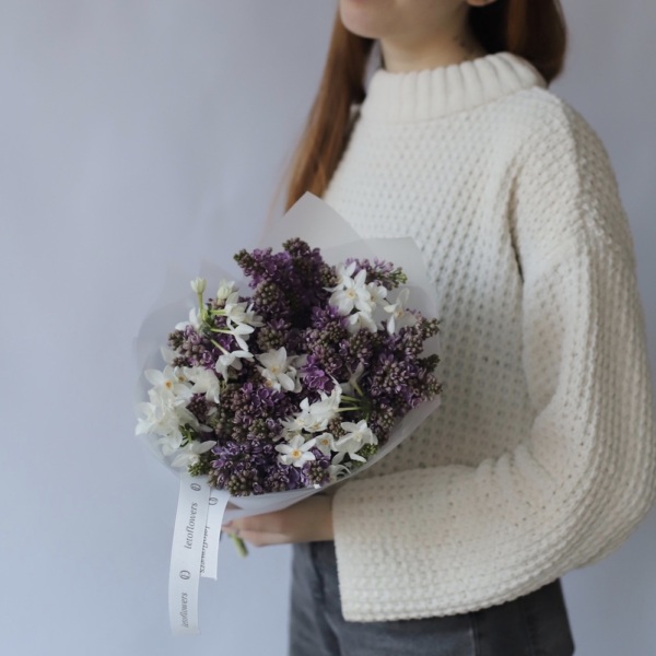 Lilac with Daffodils -  Размер S 