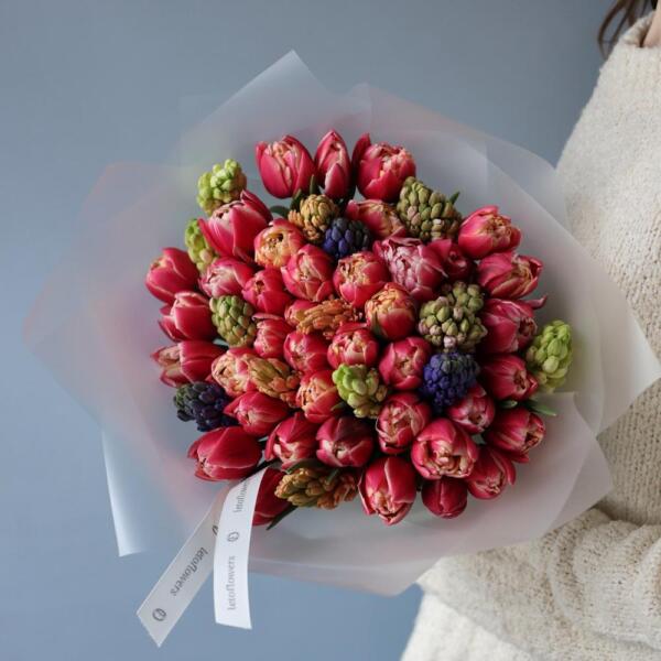 Tulips and Hyacinthus - Размер M